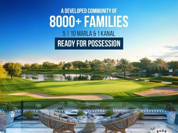 8000 families living in Park View City Lahore